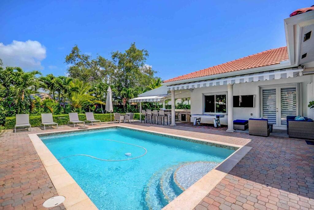 Miami 5Br Villa W Heated Pool, Games & Bbq L01 Cutler Bay Zewnętrze zdjęcie