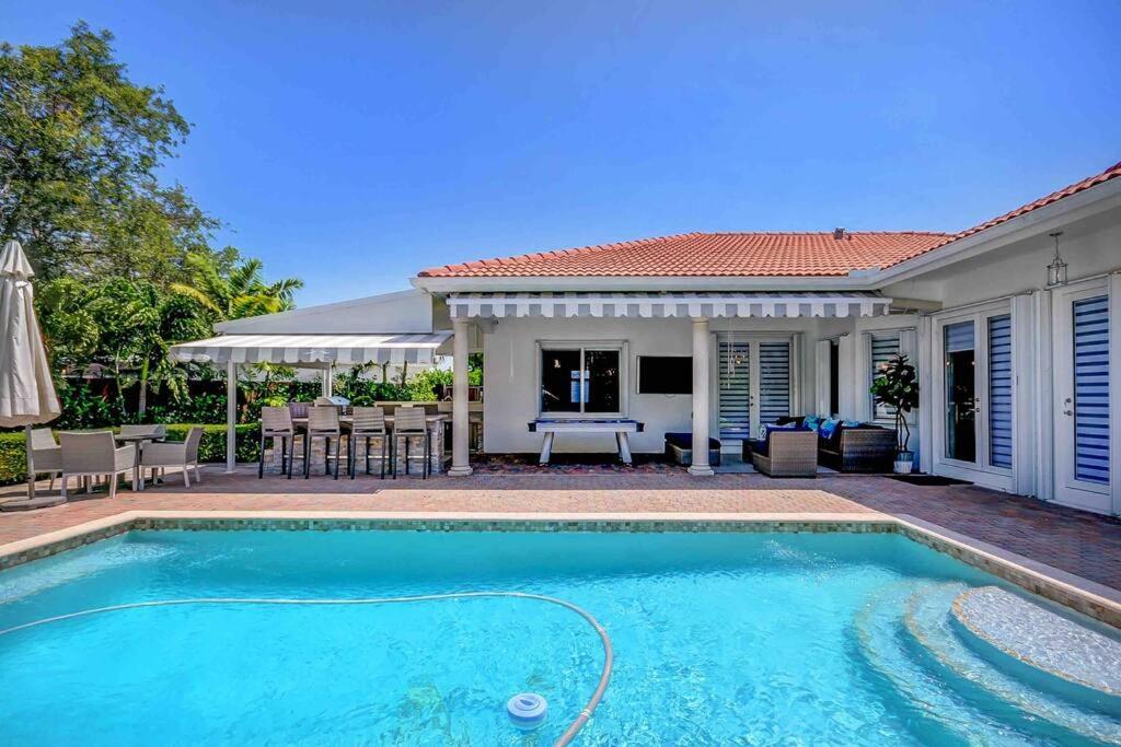 Miami 5Br Villa W Heated Pool, Games & Bbq L01 Cutler Bay Zewnętrze zdjęcie