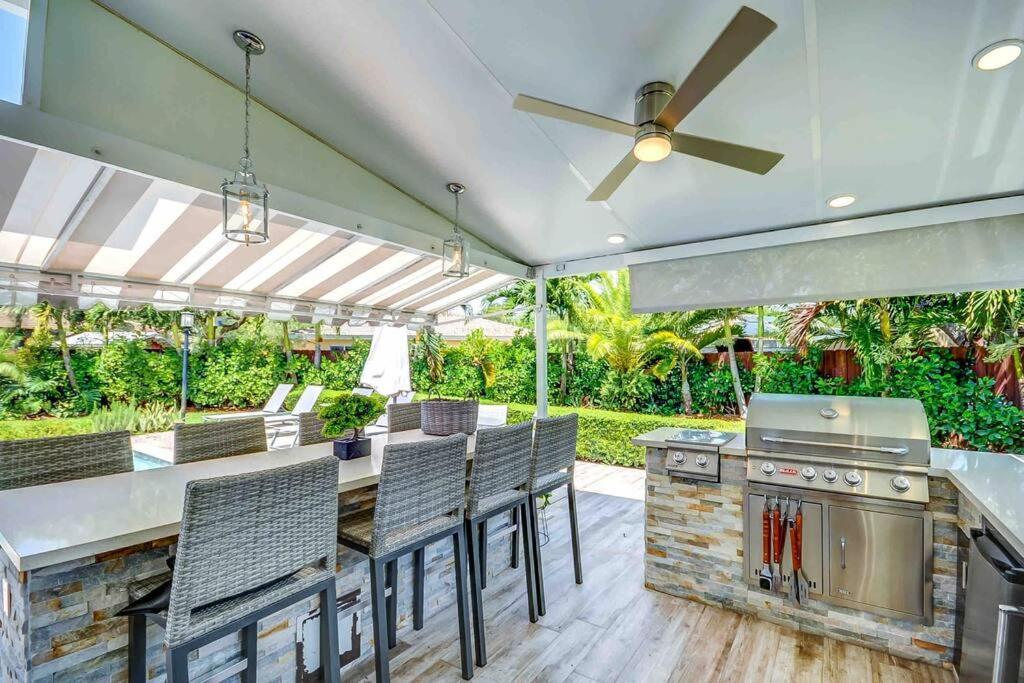 Miami 5Br Villa W Heated Pool, Games & Bbq L01 Cutler Bay Zewnętrze zdjęcie