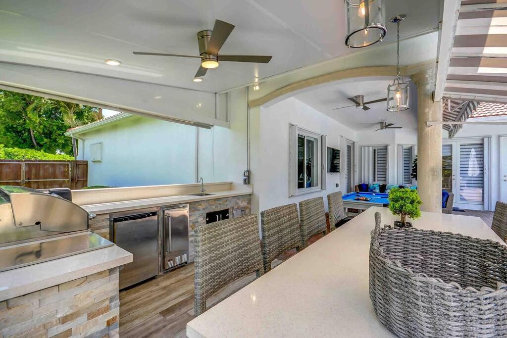 Miami 5Br Villa W Heated Pool, Games & Bbq L01 Cutler Bay Zewnętrze zdjęcie