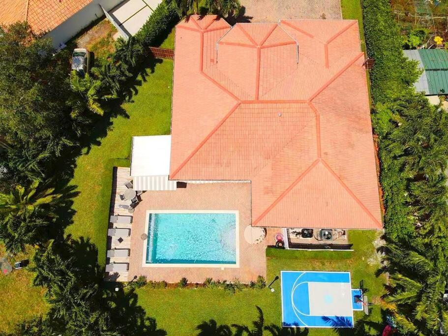 Miami 5Br Villa W Heated Pool, Games & Bbq L01 Cutler Bay Zewnętrze zdjęcie
