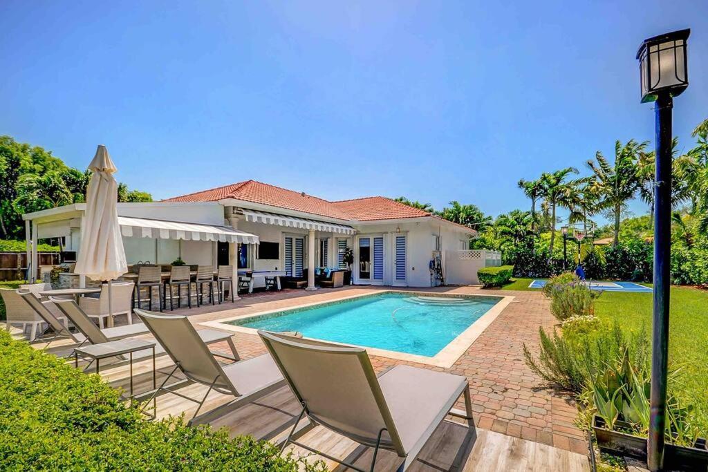 Miami 5Br Villa W Heated Pool, Games & Bbq L01 Cutler Bay Zewnętrze zdjęcie
