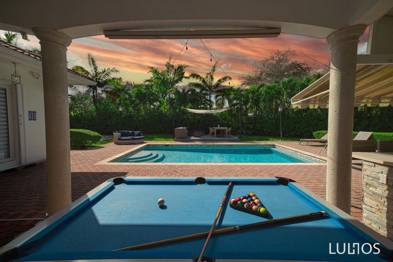Miami 5Br Villa W Heated Pool, Games & Bbq L01 Cutler Bay Zewnętrze zdjęcie