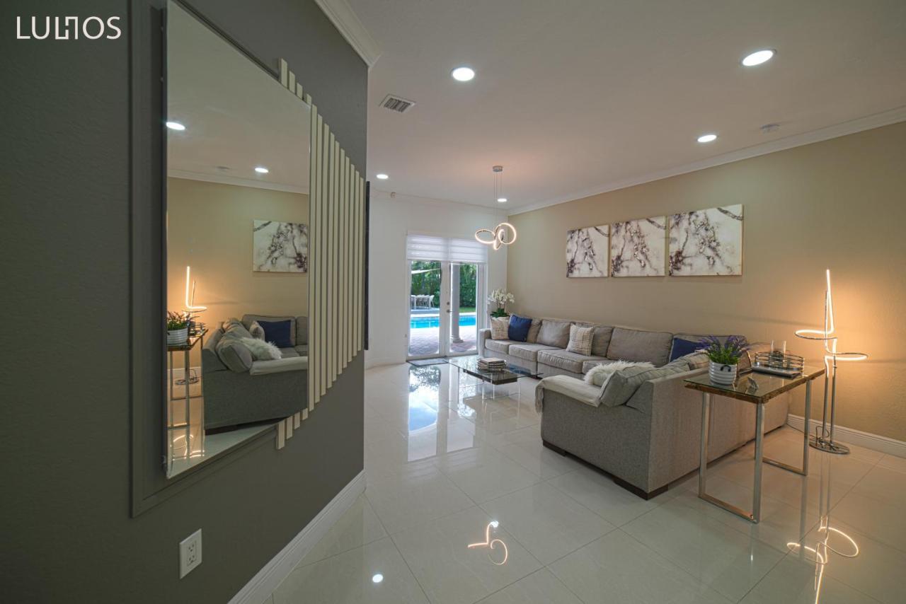 Miami 5Br Villa W Heated Pool, Games & Bbq L01 Cutler Bay Zewnętrze zdjęcie