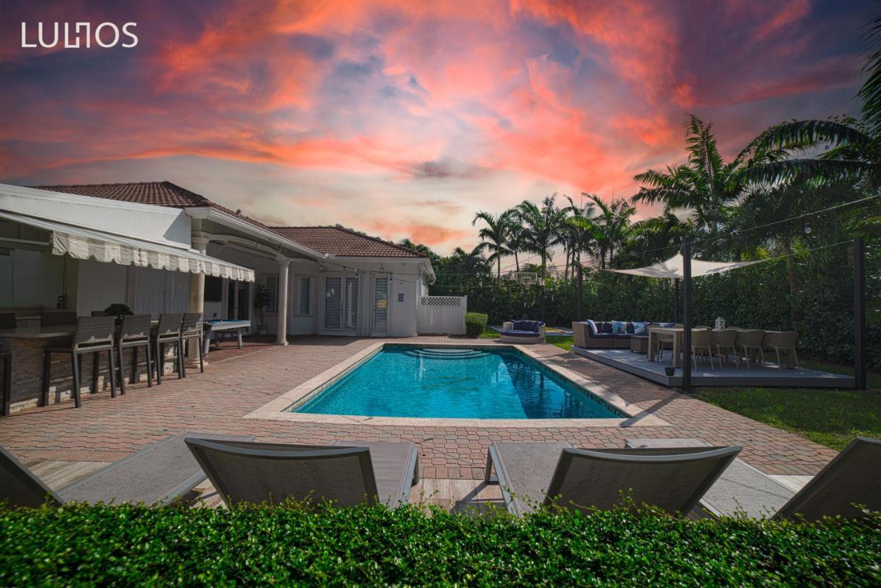 Miami 5Br Villa W Heated Pool, Games & Bbq L01 Cutler Bay Zewnętrze zdjęcie