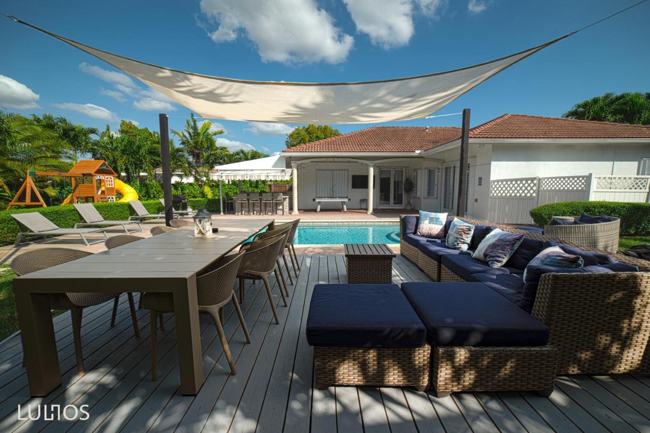 Miami 5Br Villa W Heated Pool, Games & Bbq L01 Cutler Bay Zewnętrze zdjęcie